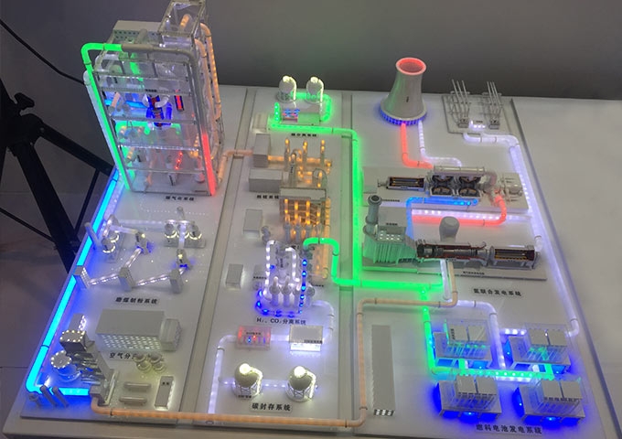 天津IGCO示范電廠設(shè)備模型