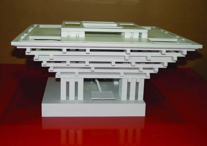 2010上海世博會中國國家館設(shè)計(jì)方案模型